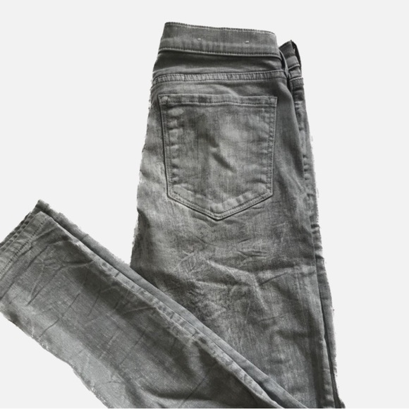 Banana Republic Denim - Banana Republic Skinny Paint Distressed Jeans - 26